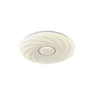 Πλαφονιέρα πλαστική LED 60W 5580Lm 3CCT 3000-4000-6500K Φ480x75mm λευκό χρώμα ARTE ILLUMINA TRIANO