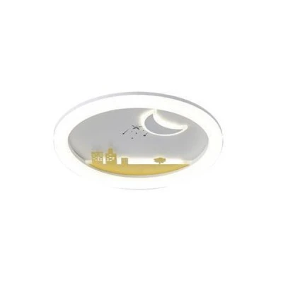 Πλαφονιέρα πλαστική LED 60W 5940Lm Φ50 3CCT-3000-4000-6500K με φεγγαράκι λευκό-κίτρινο χρώμα 480x65mm ARTE ILLUMINA ALEGRE Πλαφονιέρα πλαστική LED 60W 5940Lm Φ50 3CCT-3000-4000-6500K με φεγγαράκι λευκό-κίτρινο χρώμα 480x65mm ARTE ILLUMINA ALEGRE