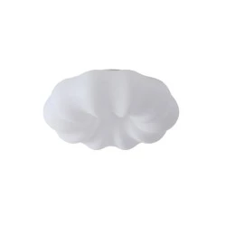 Πλαφονιέρα πλαστική LED 24W θερμό φως 3000K 2000Lm Φ480x75mm λευκή ARTE ILLUMINA NEFOS IP20