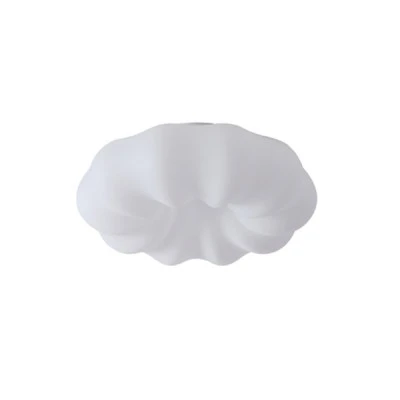 Πλαφονιέρα πλαστική LED 24W θερμό φως 3000K 2000Lm Φ480x75mm λευκή ARTE ILLUMINA NEFOS IP20