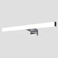 Led φωτιστικό μπάνιου 5W ενδιάμεσο φως 4000k 450lm δέσμης 330° 30000h νίκελ με 2 τρόπους στήριξης