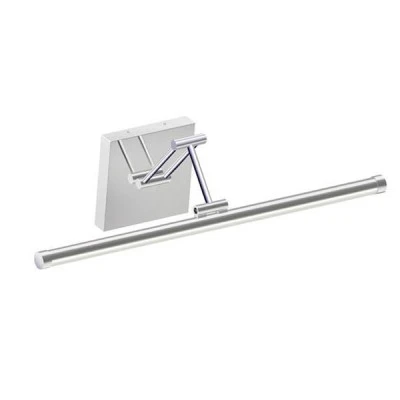 Φωτιστικό μπάνιου led 600mm από αλουμίνιο 14W με δυνατότητα επιλογής φωτισμού 3CCT νίκελ χρώμα ARTE ILLUMINA IP44