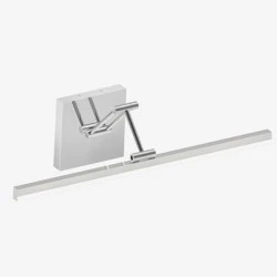 Φωτιστικό μπάνιου led 14W 3CCT με δυνατότητα επιλογής φωτισμού 600mm IP44 νίκελ χρώμα ARTE ILLUMINA 