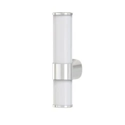 Φωτιστικό μπάνιου-απλίκα επίτοιχη led 6W με δυνατότητα επιλογής φωτισμού 3CCT 400mm IP44 νίκελ χρώμα