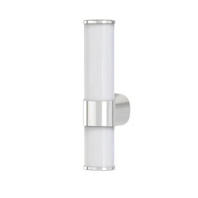 Φωτιστικό μπάνιου-απλίκα επίτοιχη led 6W με δυνατότητα επιλογής φωτισμού 3CCT 400mm IP44 νίκελ χρώμα