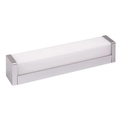 Φωτιστικό μπάνιου led 8W 230V με ενδιάμεσο φως 4000Κ 640lm στεγανό νίκελ ματ χρώμα IP44