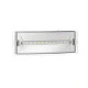 Φωτιστικό ασφαλείας 12 led SMD 3W IP65 ψυχρό φως 6500K με δυνατότητα συνεχούς λειτουργίας 