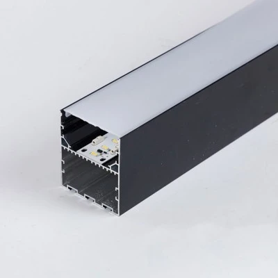 Φωτιστικό εξωτερικά γραμμικό 21,5W 60cm ενδιάμεσο φως 4000K 35-40v μαύρο 80x70
