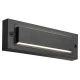 Φωτιστικό τοίχου LED 6W 255x42x90 με δυνατότητα επιλογής φωτισμού 3CCT IP65 μαύρο χρώμα "SENARIO"