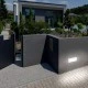 Φωτιστικό τοίχου LED 6W σε λευκό χρώμα 3CCT με επιλογή χρώματος 2700K-6500Κ "SENARIO" PRO IP65