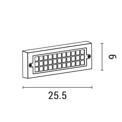 Φωτιστικό τοίχου LED 6W σε λευκό χρώμα 3CCT με επιλογή χρώματος 2700K-6500Κ "SENARIO" PRO IP65