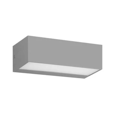 Φωτιστικό τοίχου Arte Illumina "LIMA" LED 13W 3CCT με επιλογή χρώματος 2700K-6500K στεγανότητας IP65 γκρι 
