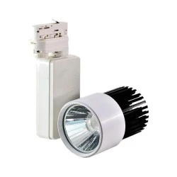 Φωτιστικό σποτ LED ράγας 30W με ενδιάμεσο χρώμα φωτός 4000k 2700lm 4 καλωδίων σε λευκό χρώμα Φωτιστικό σποτ LED ράγας 30W με ενδιάμεσο χρώμα φωτός 4000k 2700lm 4 καλωδίων σε λευκό χρώμα