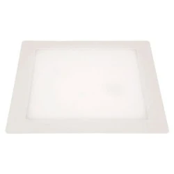 Φωτιστικό LED SLIM PANEL χωνευτό με εξωτερική διάσταση 225x225cm 20W θερμό χρώμα φωτός 3000k 1800lm λευκό χρώμα