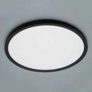 Φωτιστικό οροφής LED PLUS SLIM με διάμετρο 40cm 36W δυνατότητα επιλογής απόχρωσης φωτός 3CCT σε μαύρο χρώμα