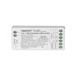 Ασύρματο RF Wifi Controller Dimmer 12A DC 12V/122W 24V/288W για μονόχρωμες ταινίες led