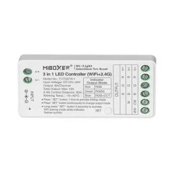 Ασύρματο RF wifi controller για ταινίες led rgbw 6A DC 12V/216W 24V/432W