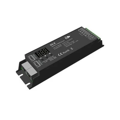 Χειριστήριο για ταινίες led RGB-CCT Dmx512/rdm decoder 4a 5ch 12-48vdc d5-e