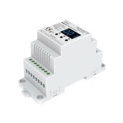 Dimmer ράγας DALI led 5Α 4ch 12-24VDC da4-d με 4 κανάλια 