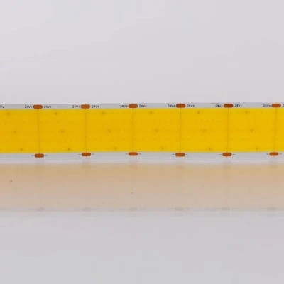 Ταινία led cob αυτοκόλλητη 10m 10W 24V 8mm με ενδιάμεσο φως 4000K 312l/m IP20 PRO