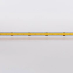 Ταινία led cob 5m αυτοκόλλητη 40w 24v θερμό φως 2700k 3600lm ip20 pro με δυνατότητα κοπής ανά 25mm