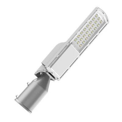 Φωτιστικό δρόμου led 30W smd saturn plus 4000K ενδιάμεσο φως 4800lm σε γκρι χρώμα