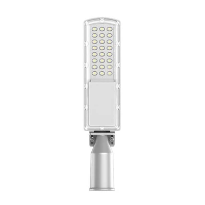 Φωτιστικό δρόμου led 30W smd saturn plus 4000K ενδιάμεσο φως 4800lm σε γκρι χρώμα