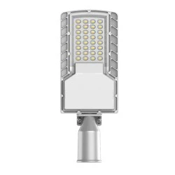 Led φωτιστικό δρόμου 50W smd saturn plus 6500K ψυχρό φως 4800lm σε γκρι χρώμα