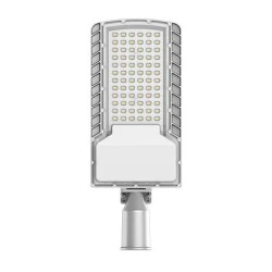 Φωτιστικό δρόμου led smd 80W 4000Κ ενδιάμεσο φως φως saturn plus στεγανό IP66 σε γκρι χρώμα