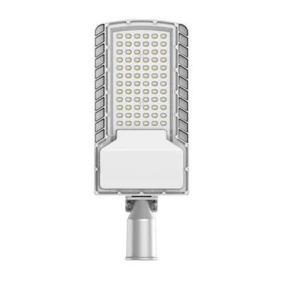 Φωτιστικό δρόμου led smd 80W 4000Κ ενδιάμεσο φως φως saturn plus στεγανό IP66 σε γκρι χρώμα