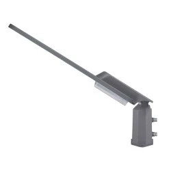 Φωτιστικό δρόμου led smd 160-265V 70W με ενδιάμεσο φως 4000K 8400lm IP66 plus γκρι χρώμα