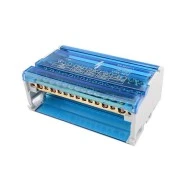 Διακλαδωτής ράγας JH8415 4 μπάρες με 15 θέσεις 125A 51x86x132.5mm