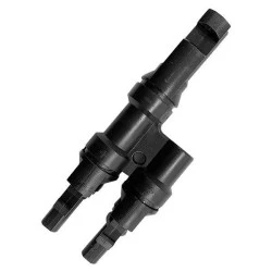 Αντάπτορας  MC4 αρσενικό σε 2 θηλυκά solar p68 2p 4-6mm IP67 50A