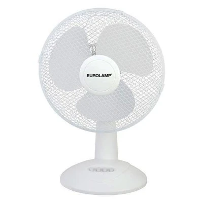 Ανεμιστήρας επιτραπέζιος λευκός Φ30 45W 230V με 3 ταχύτητες και προσαρμοσμένη γωνία