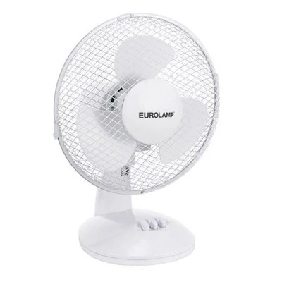 Ανεμιστήρας επιτραπέζιος Φ25cm ισχύος 38W με δυνατότητα περιστροφής 90° σε λευκό χρώμα Ανεμιστήρας επιτραπέζιος Φ25cm ισχύος 38W με δυνατότητα περιστροφής 90° σε λευκό χρώμα