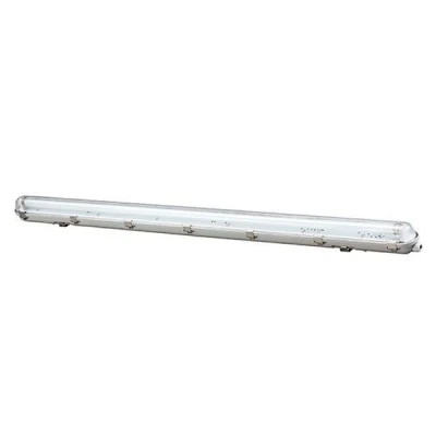 Φωτιστικό γραμμικό με λαμπτήρα led tube 18W 1x1.20m ενδιάμεσο φως 1980lm IP65