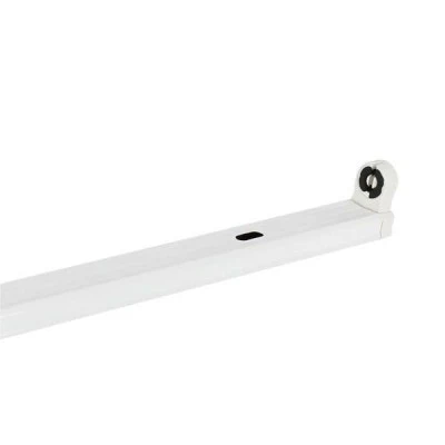 Φωτιστικό κενό slim για λάμπα led tube T8 με τροφοδοσία 2 άκρων 1x1.20m με μήκος 120cm IP20