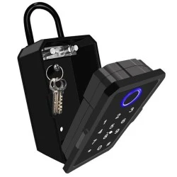 Έξυπνη κλειδοθήκη με Bluetooth , δαχτυλικό αποτύπωμα  & πληκτρολόγιο με τροφοδοσία μπαταρίας & USB