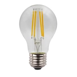 Λάμπα σφαιρική Α60 Filament 4W 840lm E27 θερμό φως 3000K clear 106x60mm