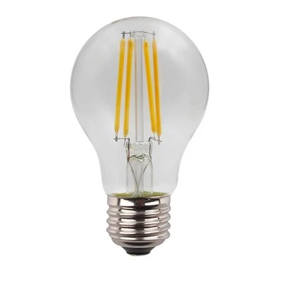 Λάμπα σφαιρική Α60 Filament 4W 840lm E27 θερμό φως 3000K clear 106x60mm