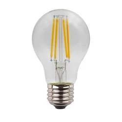 Λάμπα σφαιρική Α60 filament 5W 1055lm E27 θερμό φως 3000K clear 106x60mm 