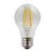 Λάμπα σφαιρική Α60 filament 5W 1055lm E27 θερμό φως 3000K clear 106x60mm 
