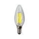 Λάμπα κερί C35 filament 2,5W 525lm E14 ενδιάμεσο φως 4000K 220-240v clear 98x35mm