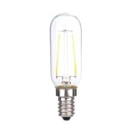 Λάμπα led filament σωληνωτή Ε14 Τ25 220-240V 2.2W θερμό χρώμα φωτός 3000k 250lm 