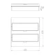 Πίνακας εξωτερικός πλαστικός ELEGANΤ 2x18 (pe+n) IP40 400V με πόρτα