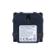 Smart wifi πρίζα σούκο 16A λευκή με ένδειξη λειτουργίας μπουτόν on/off και μετρητή ρεύματος για παρακολούθηση μέσω smartphone