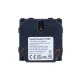 Smart wifi πρίζα σούκο 16A μαύρη με ένδειξη λειτουργίας μπουτόν on/off και μετρητή ρεύματος για παρακολούθηση μέσω smartphone