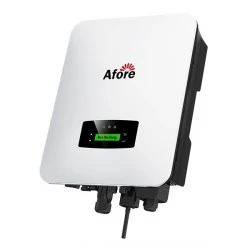 Yβριδικός ΙΝVERTER μονοφασικός AFORE 5kw με τάση λειτουργίας 360V σε λευκό χρώμα IP65