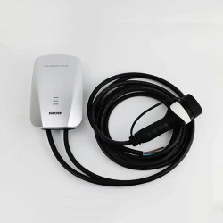 Φορτιστής ηλεκτρικών αυτοκινήτων SUNTREE 230V AC μονοφασικός 7KW 32A με μήκος καλωδίου 5m ασημί χρώμα IP55