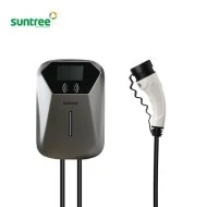 Φορτιστής αυτοκινήτου με οθόνη SUNTREE μονοφασικός 7,4KW 32A και καλώδιο 5 μέτρα